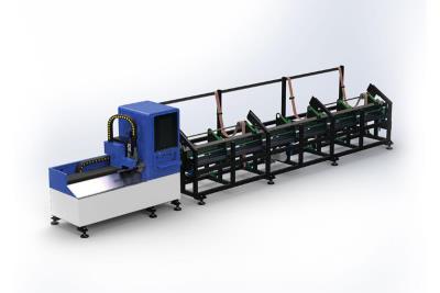 单卡盘激光切管机